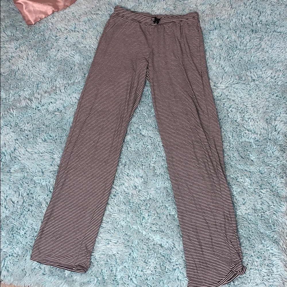 striped pajama bottoms from xhilaration worn once